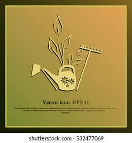 Garden tool icon