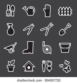 garden tools icon