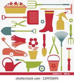 Garden tools set