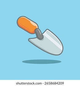 Elemento de paleta de jardín Vector ilustración de dibujos animados herramientas de jardinería