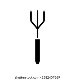 Garden trowel icon vector. Garden tool illustration sign. Tool symbol or logo.