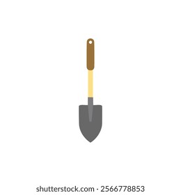 Garden trowel spade, shovel icon vector. gardening tool vector. flat style vector illustration.