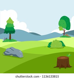 garden vector collection design