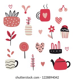 garden vector collection design