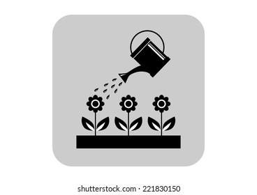 Garden vector icon 