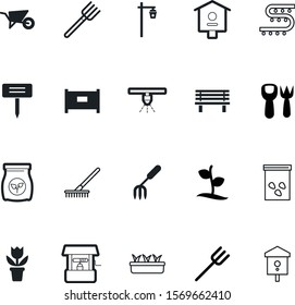 garden vector icon set such as: clipart, greenhouse, barrow, pipe, cultivation, rest, wall, outside, strong, view, crop, protection, liquid, picture, label, head, splash, barrier, pail, tree, square