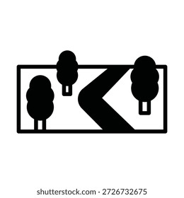 Icono del Vector del jardín que puede modificar o editar fácilmente

