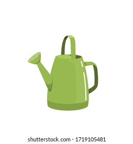 garden watering can for watering plants vector illustration