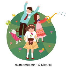 A garden for the whole family