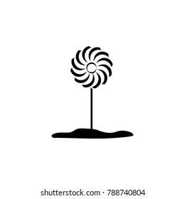 garden windmill icon. Garden elements. Premium quality graphic design icon. Simple love icon for websites, web design, mobile app, info graphics on white background