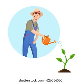 95 Cartoon Gardner Images, Stock Photos & Vectors | Shutterstock