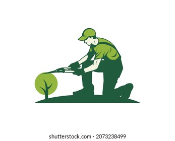 Plantas de corte de jardinería vector