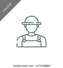 gardener icon - illustration