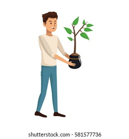 gardener man icon