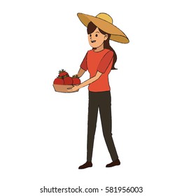 gardener woman icon