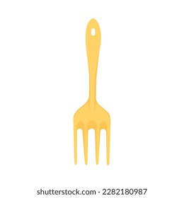 Gardener's rake on white background