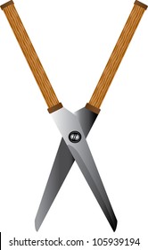 Gardeners Shears,EPS10