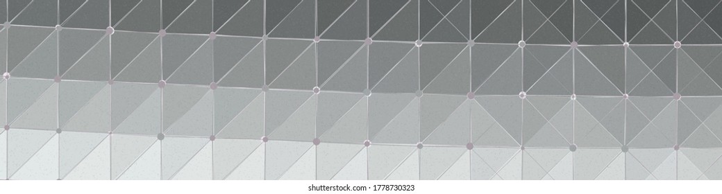 Gardenia color Abstract color Low-Polygones Generative Art background illustration