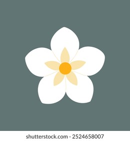 The Gardenia flower vector art illustration is a digital graphic design file featuring a detailed and artistic representation of a Gardenia flower, perfect for use in various design projects.