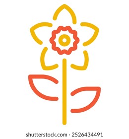 Gardenia icon for web, app, infographic, etc