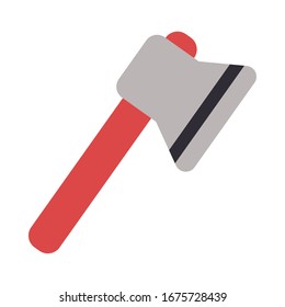 gardening ax on white background vector illustration design