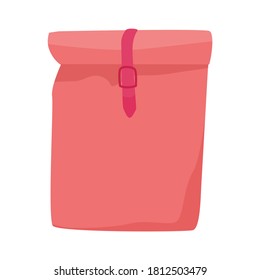 Gardening bag icon. Seeds storage concept illustration. Flat vector illustration design