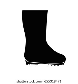 Gardening boots wear