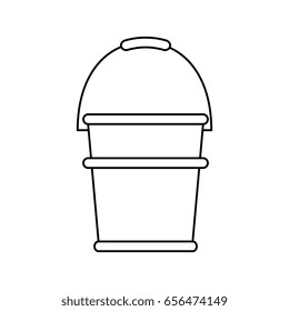 gardening bucket icon