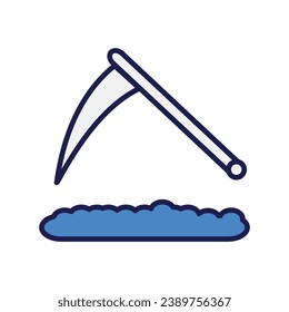 gardening color line icon stock illustration 