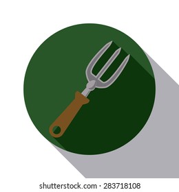 Gardening design over white background, vector illustration.