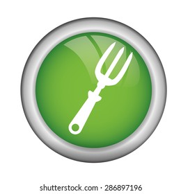 Gardening design over white background, vector illustration