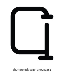 Gardening Door Bold Line Vector Icon