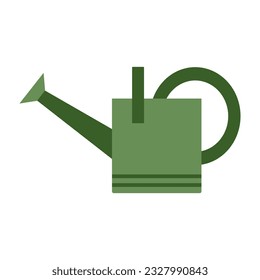 Colección de elementos de jardinería. Ilustración de la jardinería de verano. Recogida con material de jardinería