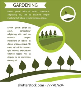 Gardening Flyer and Poster