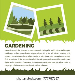 Gardening Flyer and Poster