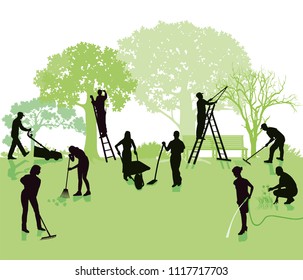 yard work clip art