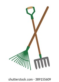 Gardening icon design 