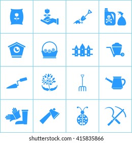 Gardening Icon Set