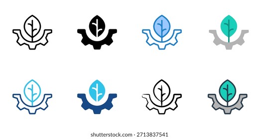 Gardening icon set multiple style vector collection. Editable Stroke 
