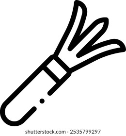 gardening icon. Thin Linear Style Design Isolated On White Background