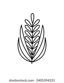 icono de jardinería, icono de mejor línea vector.