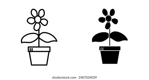 Gardening Icon Vector Design Template
