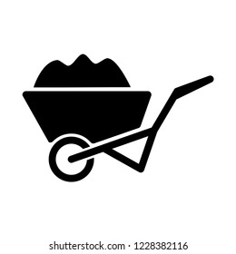 Gardening icon vector logo template