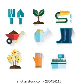 Gardening icons