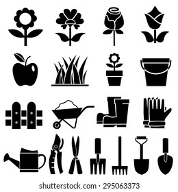 Gardening Icons set.vector