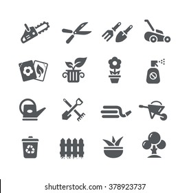 Gardening Icons // Utility Series