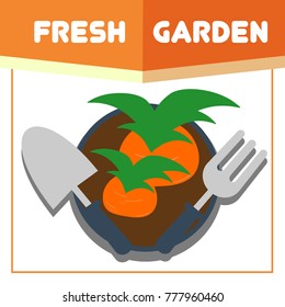 gardening illustration
