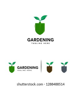 Gardening logo designs concept vector, Tree Leaf logo template