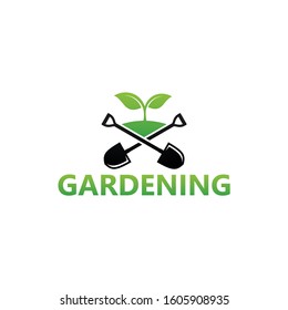 Gardening Logo Template Design Vector