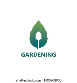 Gardening Logo Template Design Vector